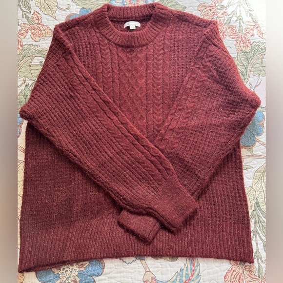 Lauren Conrad Cable knit sweater NWT - Picture 1 of 8